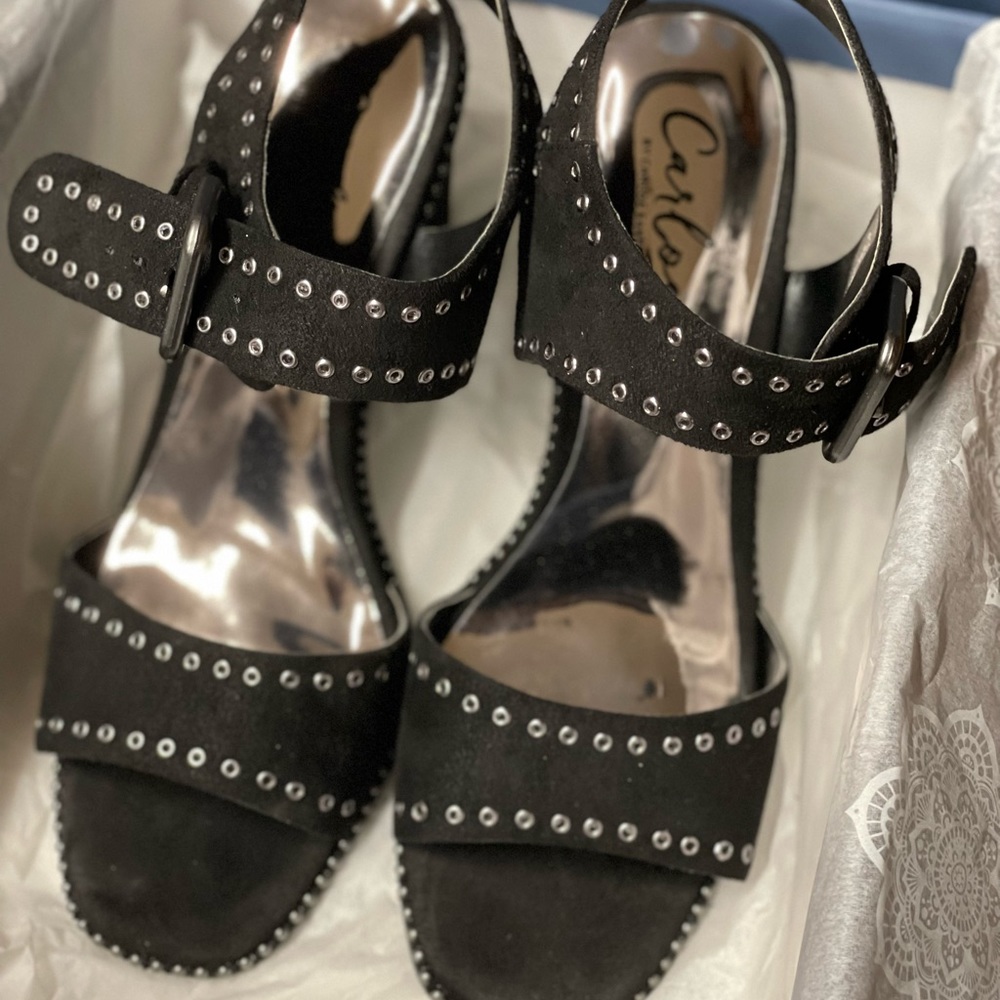 [New] Carlos stud sandal black